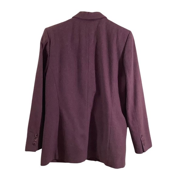 PENDLETON Wool Purple Career Blazer Jacket - Picture 3 of 5